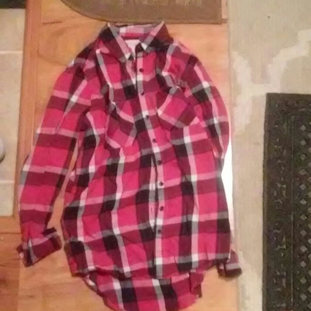 Red, White, Black, & Blue Flannel
